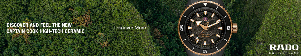 Discover and Feel The New Captain Cook High-Texh Ceramic, Discover More, Rado, Switzerland