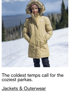 The coldest temps call for the coziest parkas
