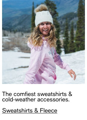 The comfiest sweatshirts and cold-weather accessories
