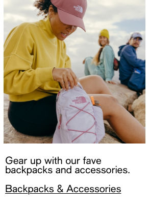 Gear up with our fave backpacks and accessories