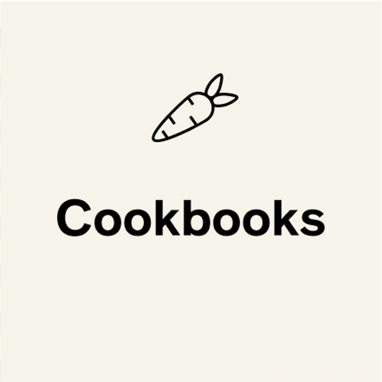 Cookbooks