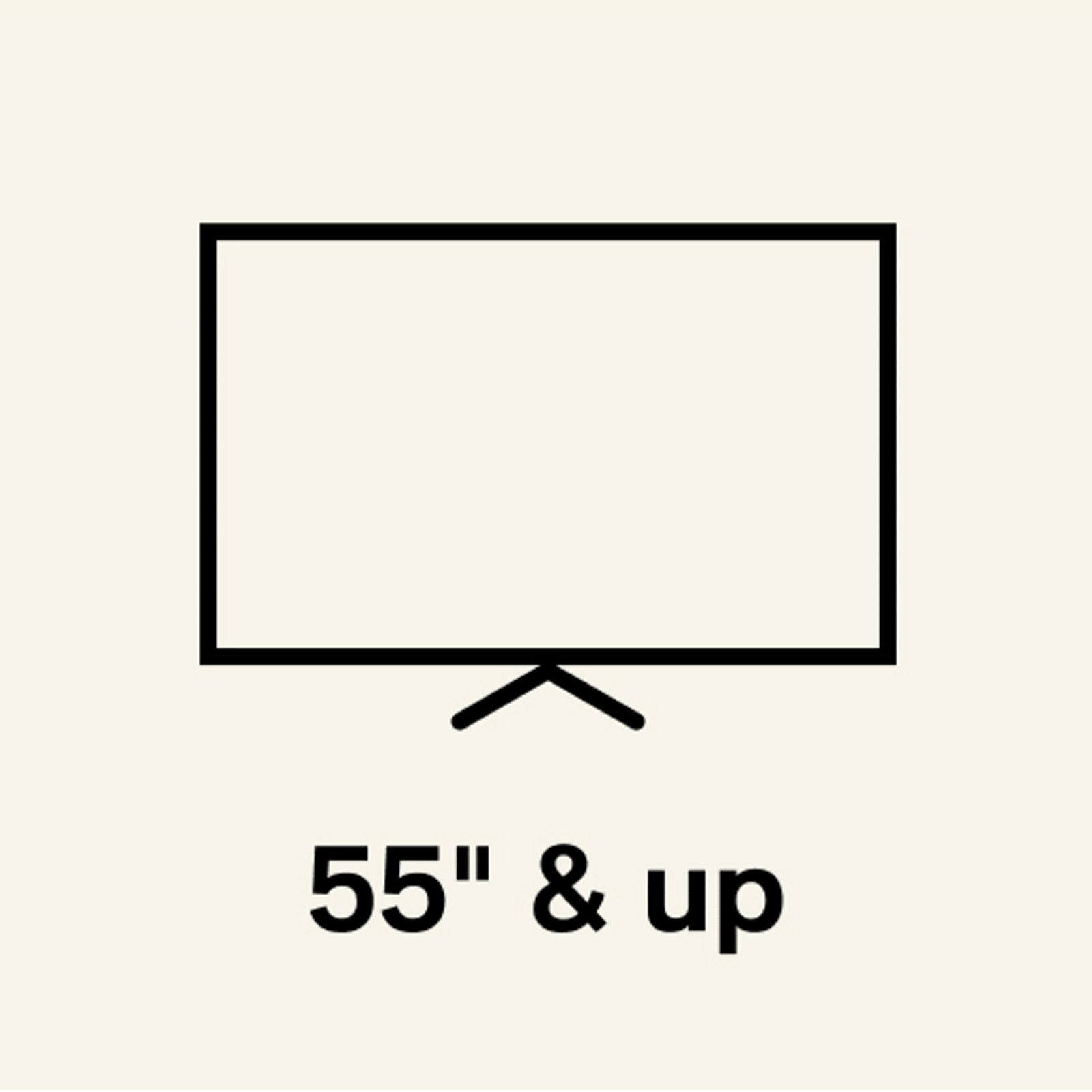 55" & up