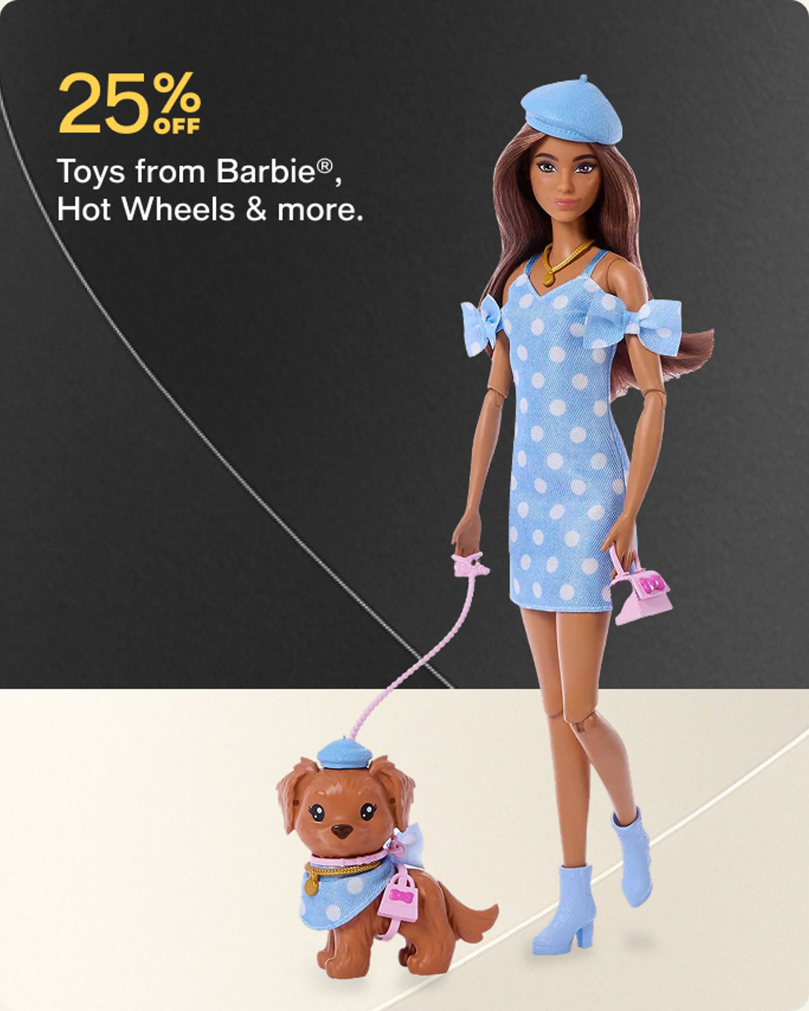 25% off  barbie