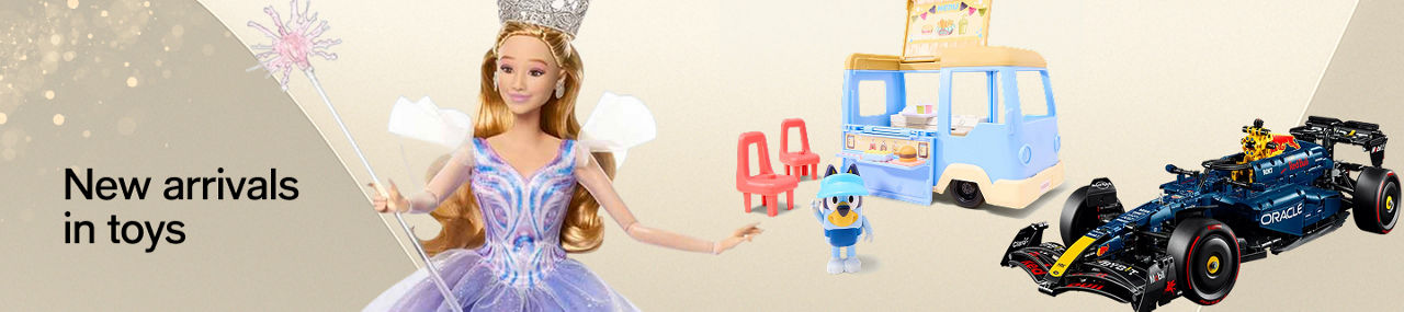 New arrivals in toys