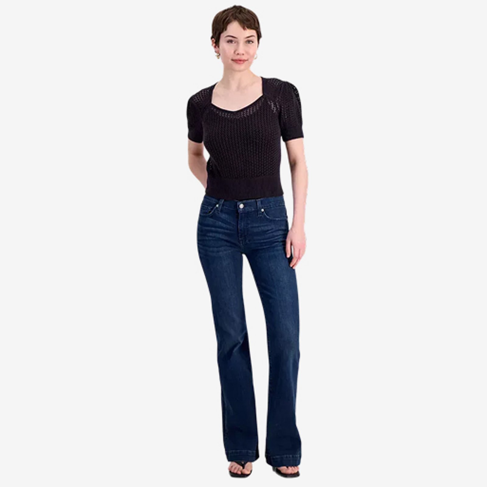 Dojo Tailorless flare-leg jeans