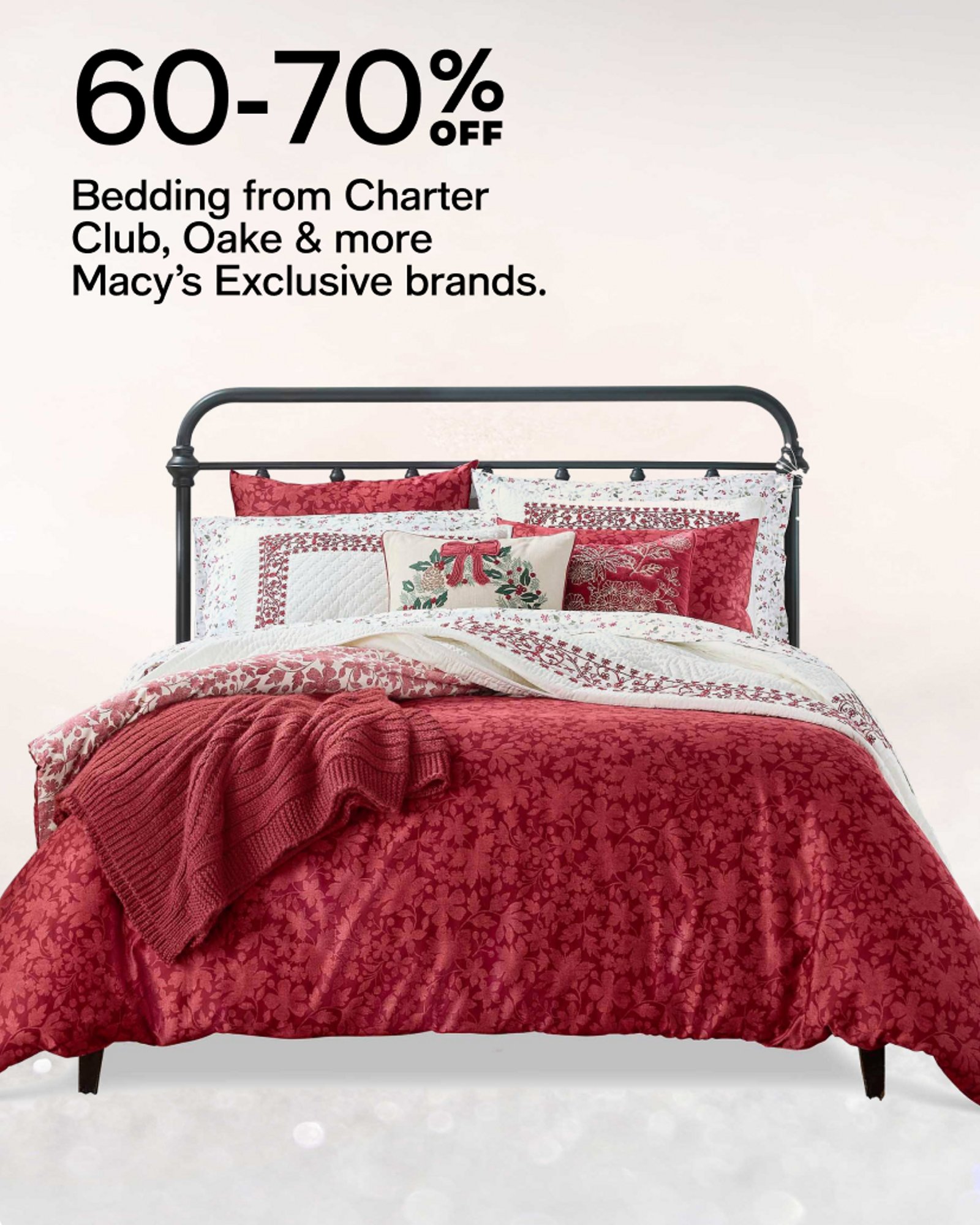 60-70% Off Bedding from Charter Club