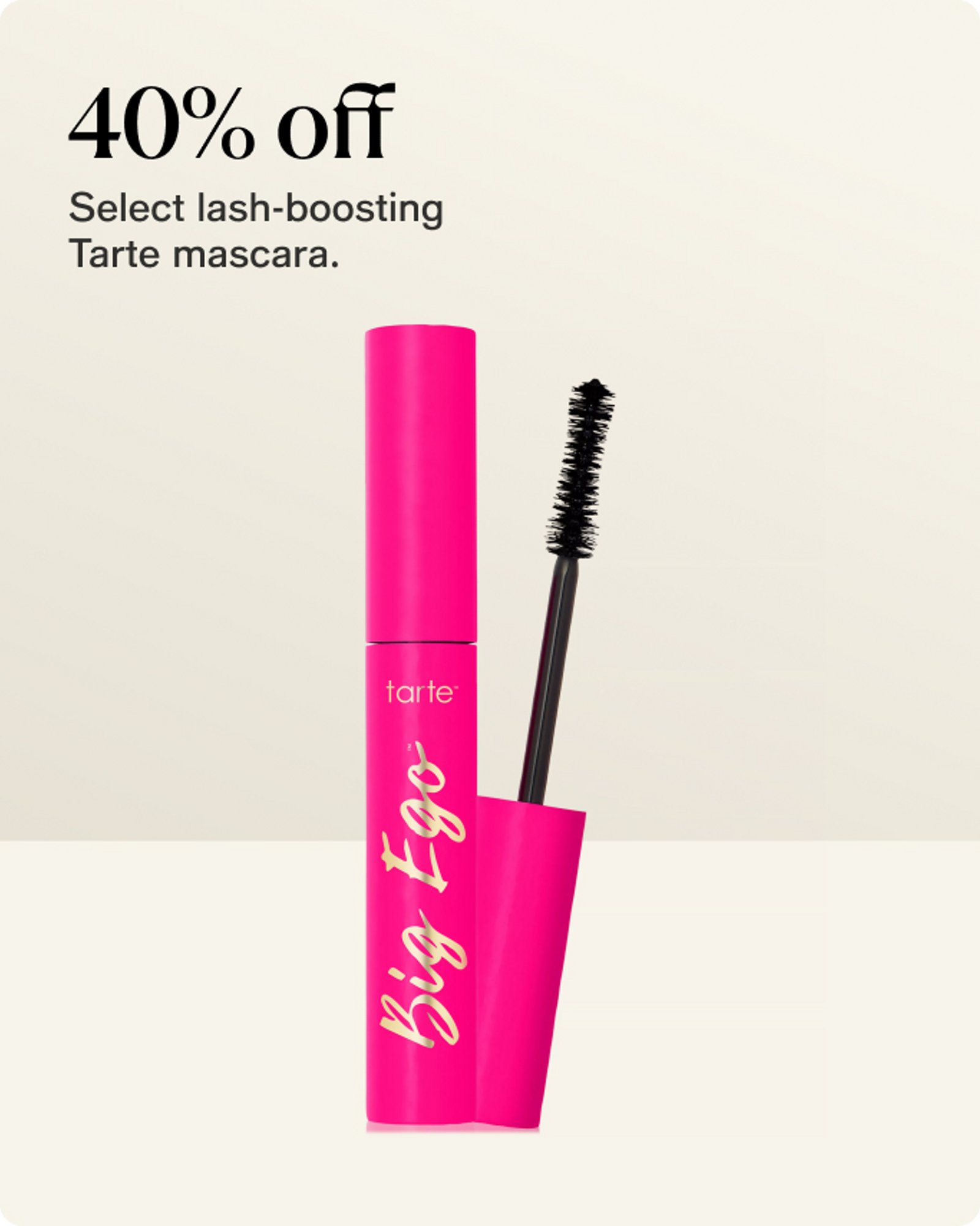 40% Off Tarte