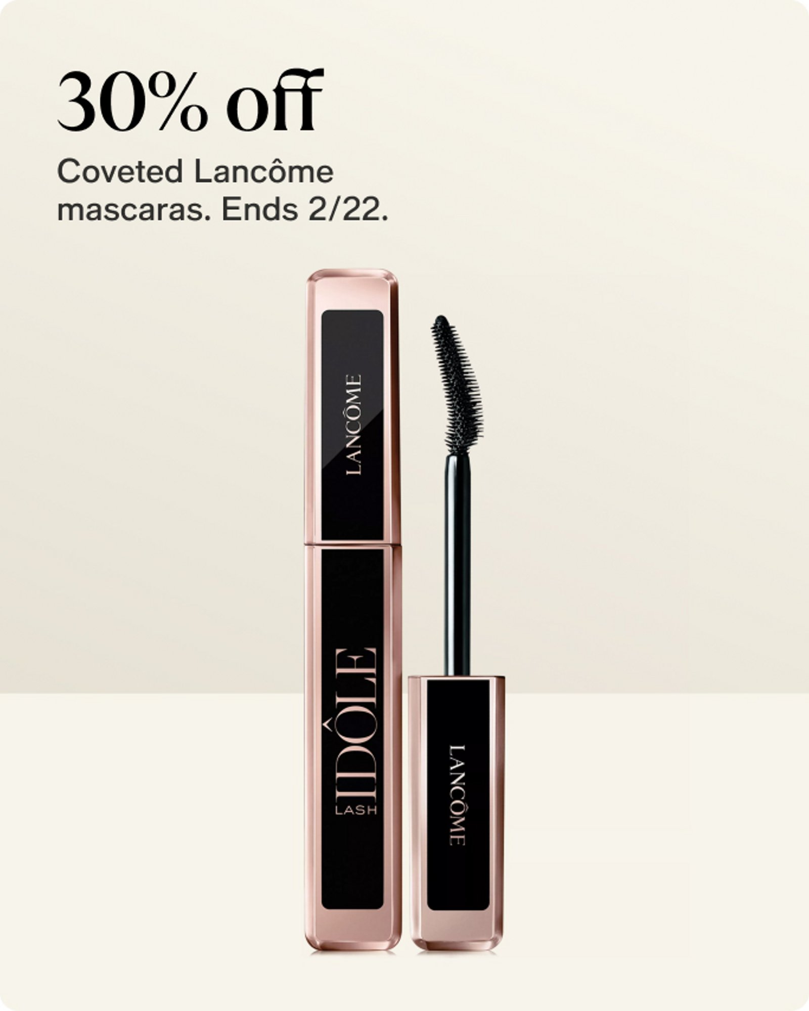 30% off Lancome