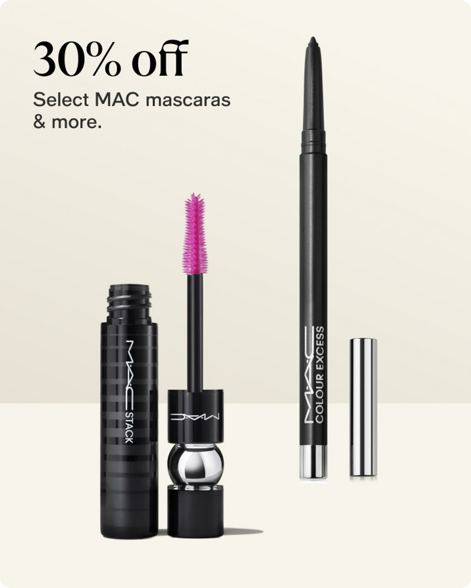 30% off MAC