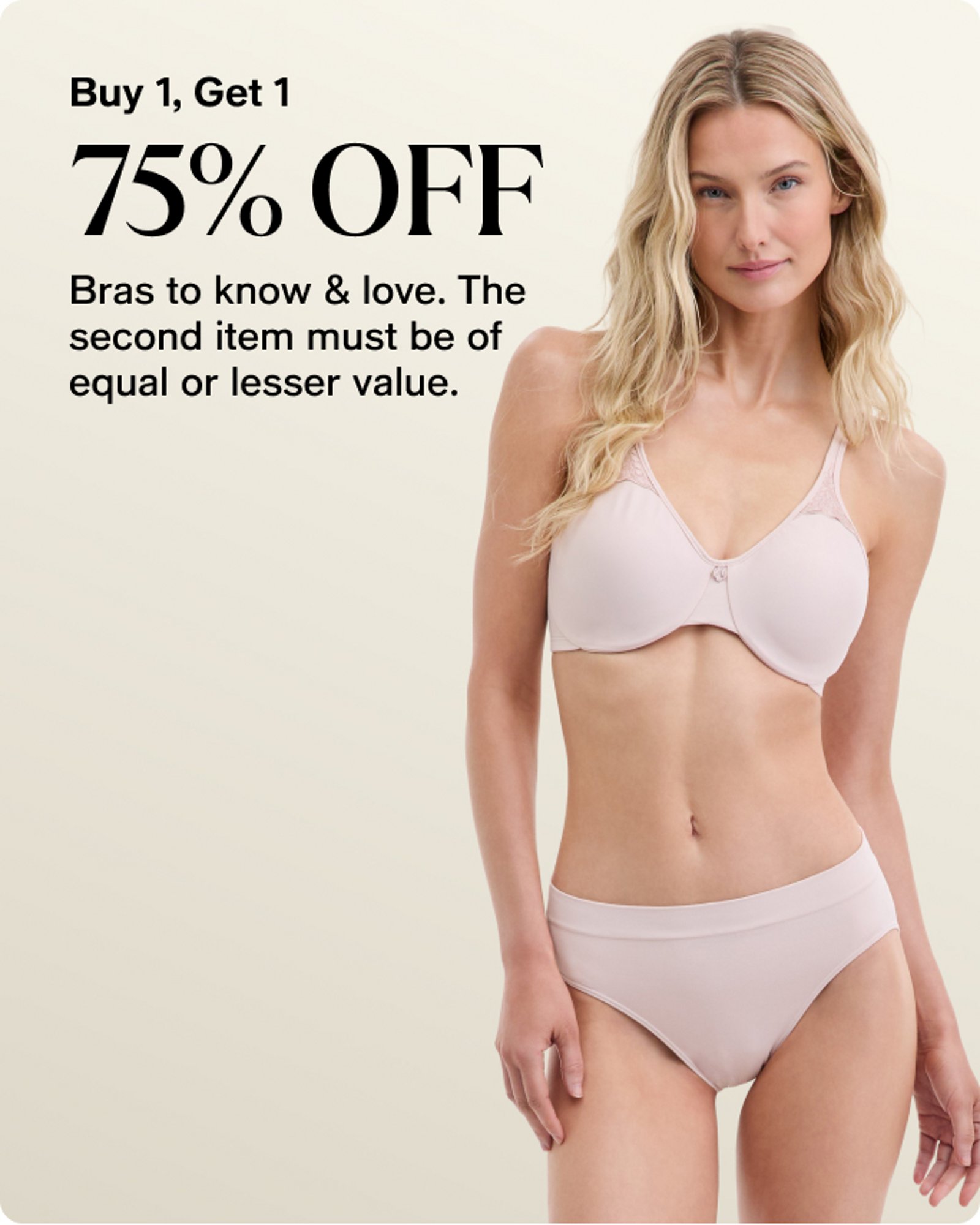Women-offer-our-top-deals-buy1-get1-75%-off-bras