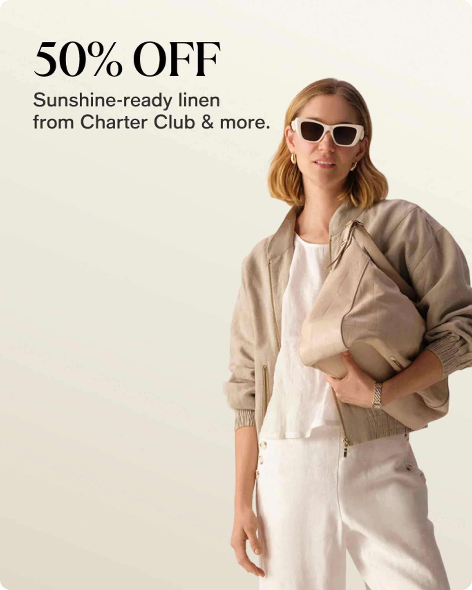 Women-offer-our-top-deals-50%-off-linen