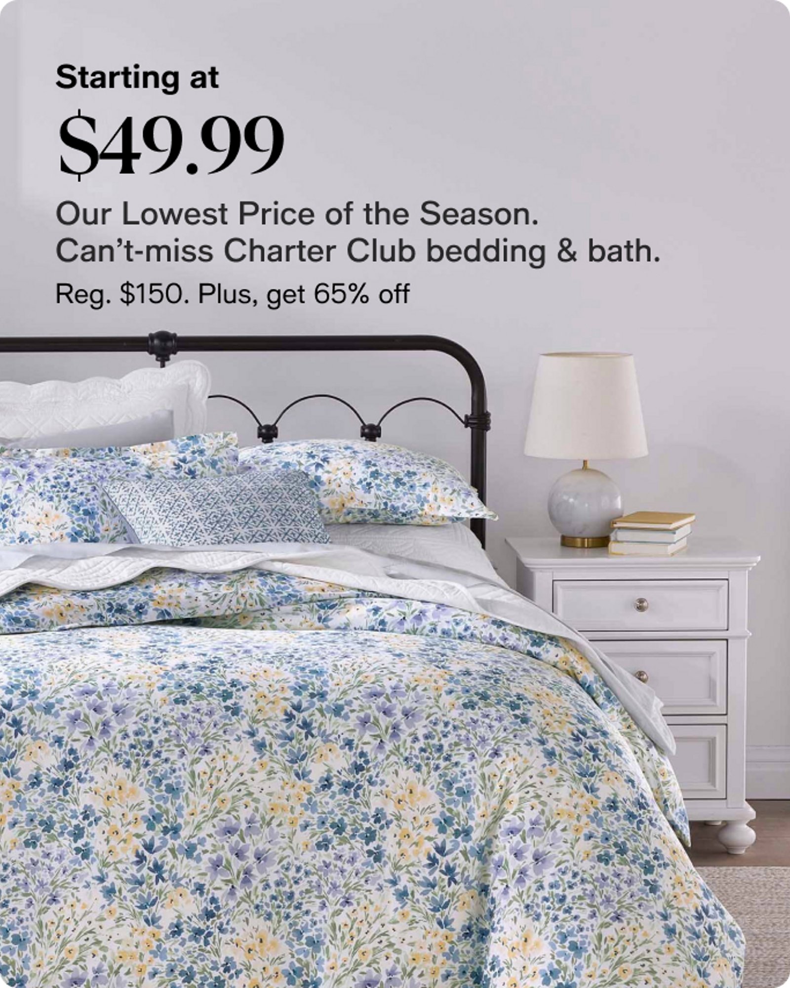 Our Biggest Spring Sale-offer-our-top-deals-Charter club bedding