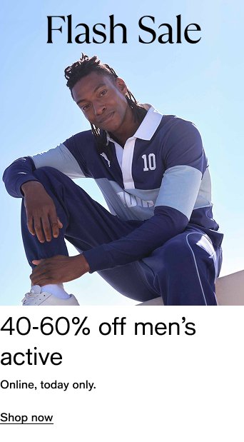 FS 40-60% off mens active