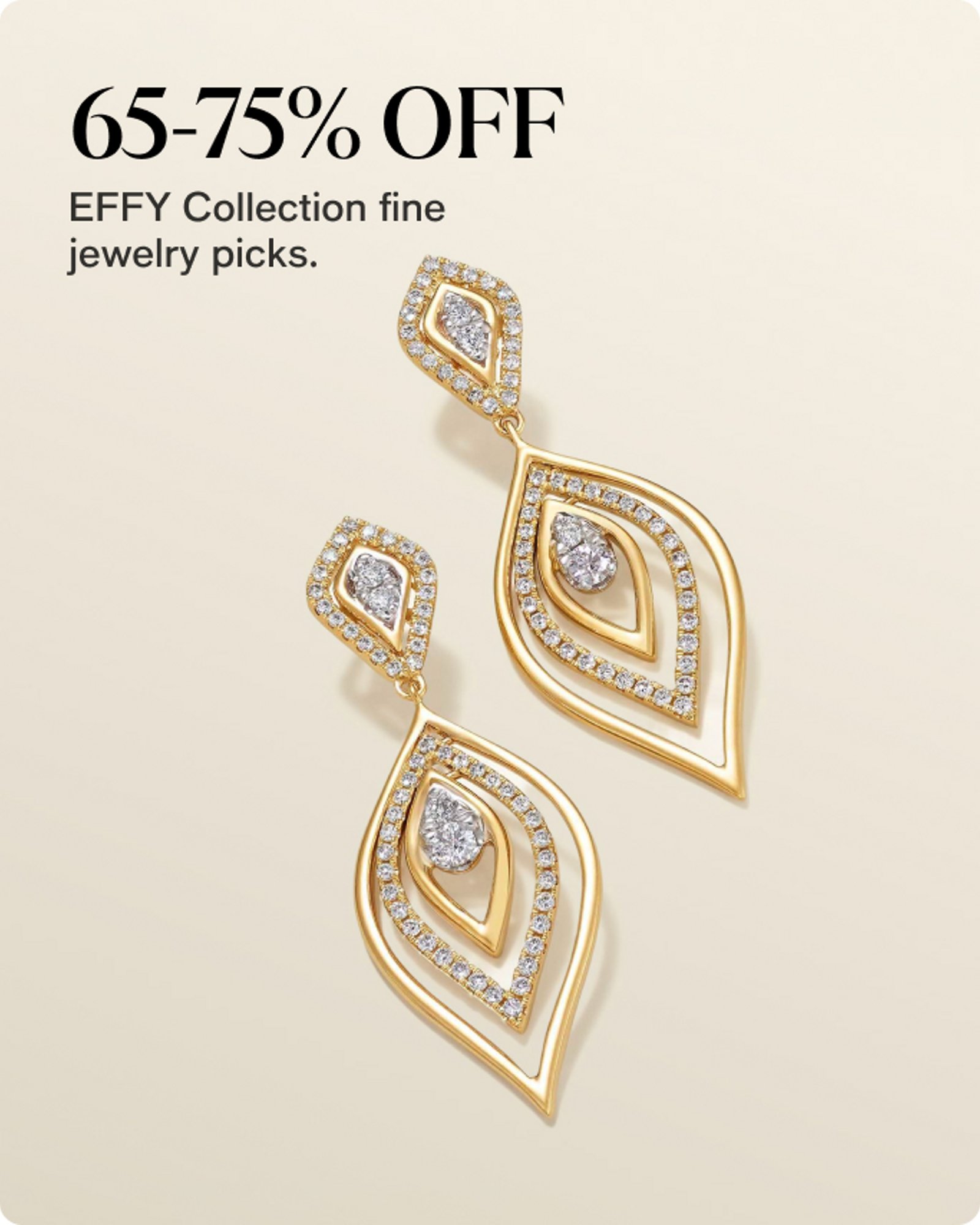 up to 65-75% off effy collection fine jewelry
