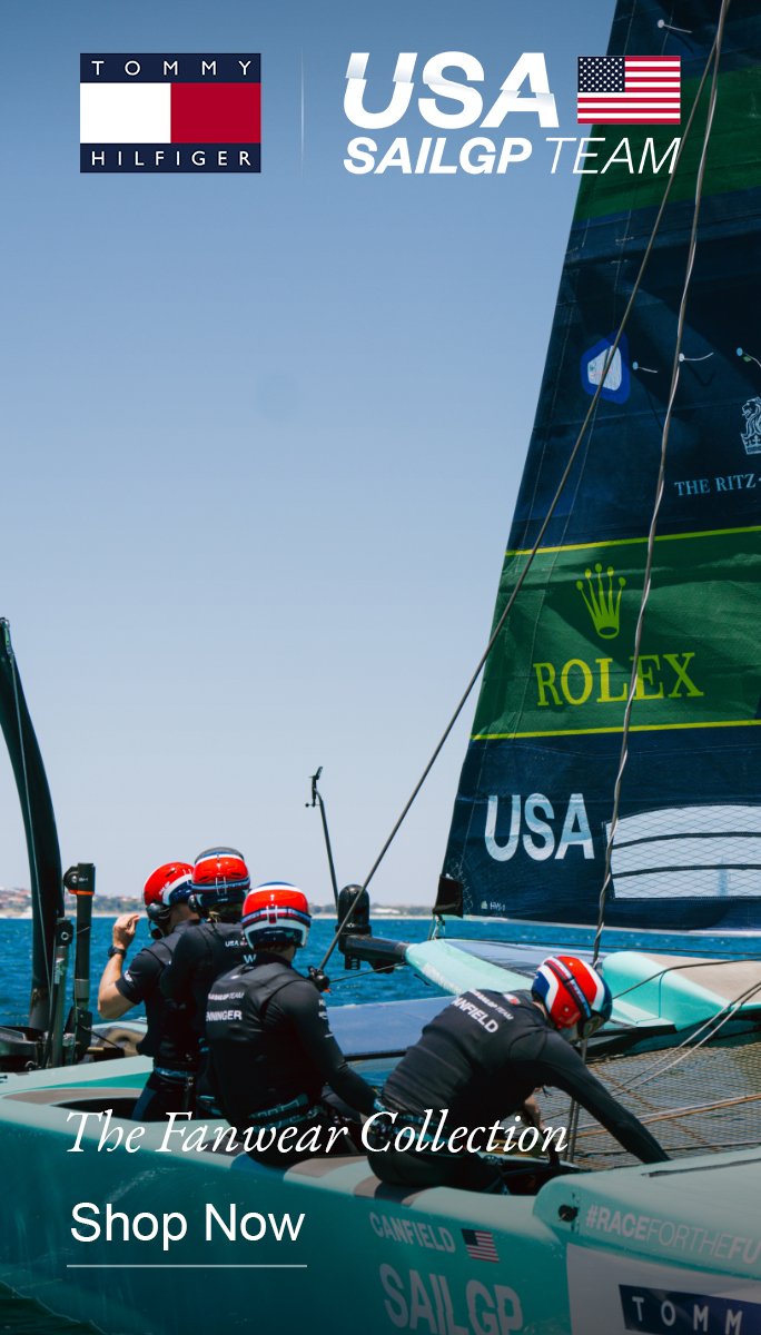 USA Sail gp team tommy hilfiger