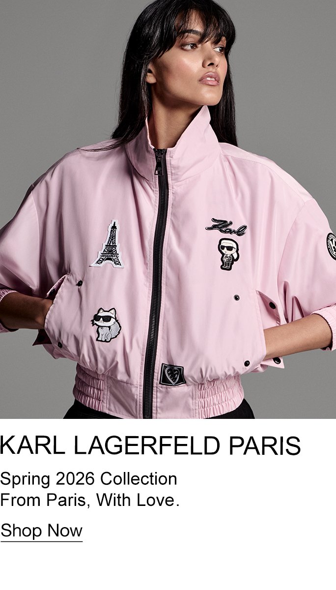 Karl Lagerfeld Paris means business
